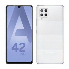 Samsung Galaxy A42 5G Dual Sim Blanco 64Gb Reacondicionado