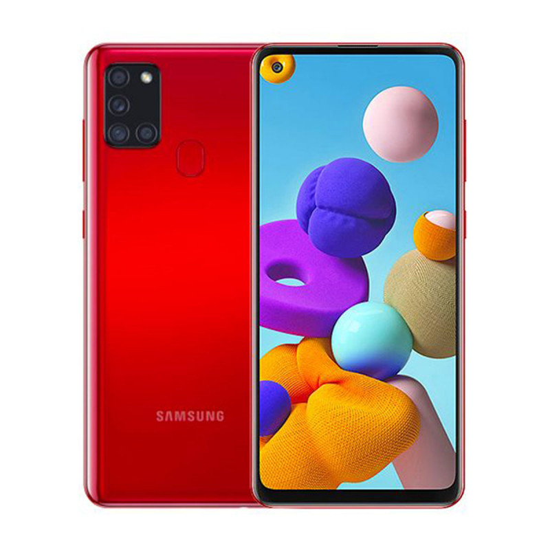 Samsung Galaxy A21s Doble Sim Rojo 64Gb Reacondicionado